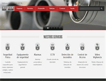 Tablet Screenshot of bunkerseguridad.com.mx