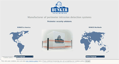 Desktop Screenshot of bunkerseguridad.es