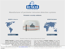 Tablet Screenshot of bunkerseguridad.es